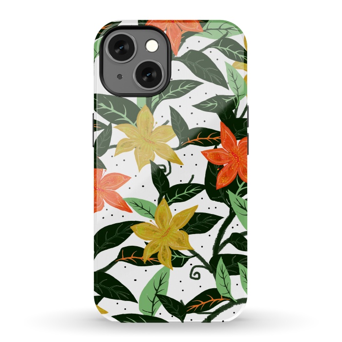 iPhone 13 StrongFit Tropical Rainforest by Uma Prabhakar Gokhale