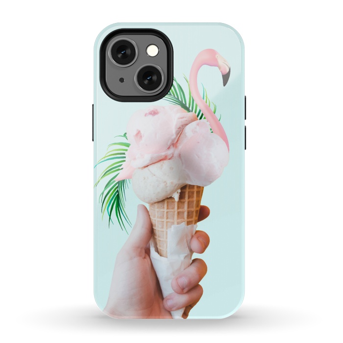 iPhone 13 mini StrongFit Tropical Ice Cream by Uma Prabhakar Gokhale