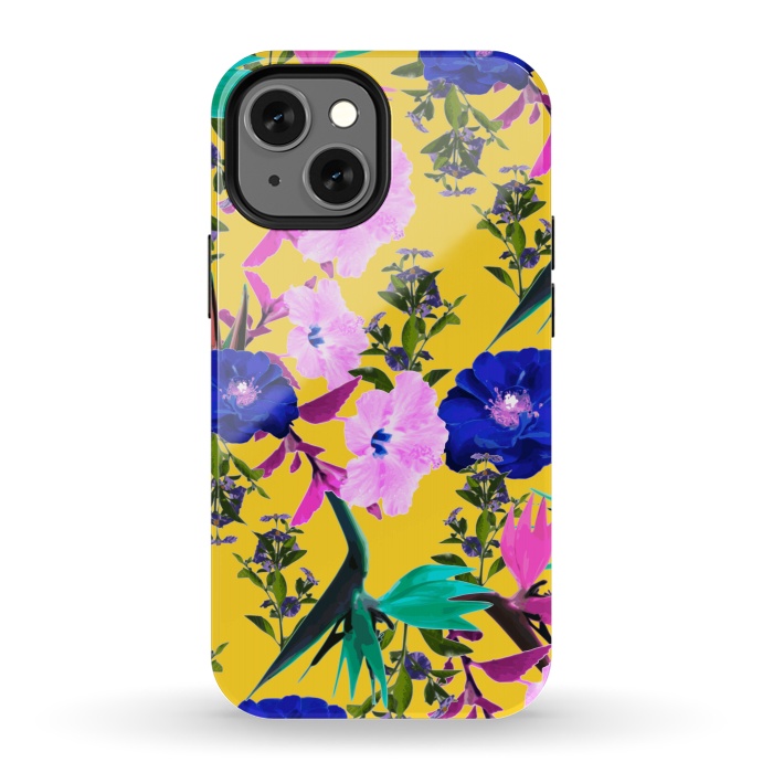 iPhone 13 mini StrongFit Hue Garden by Zala Farah