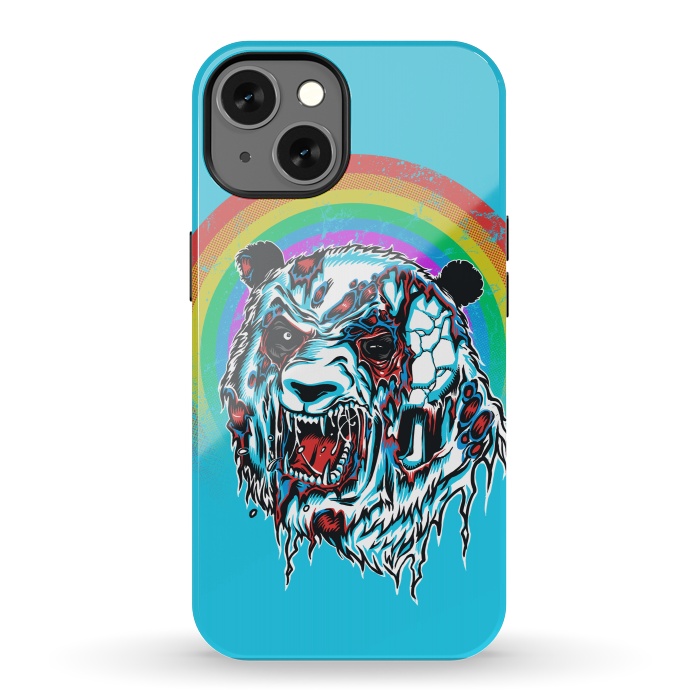 iPhone 13 StrongFit Zombie Panda  by Branko Ricov