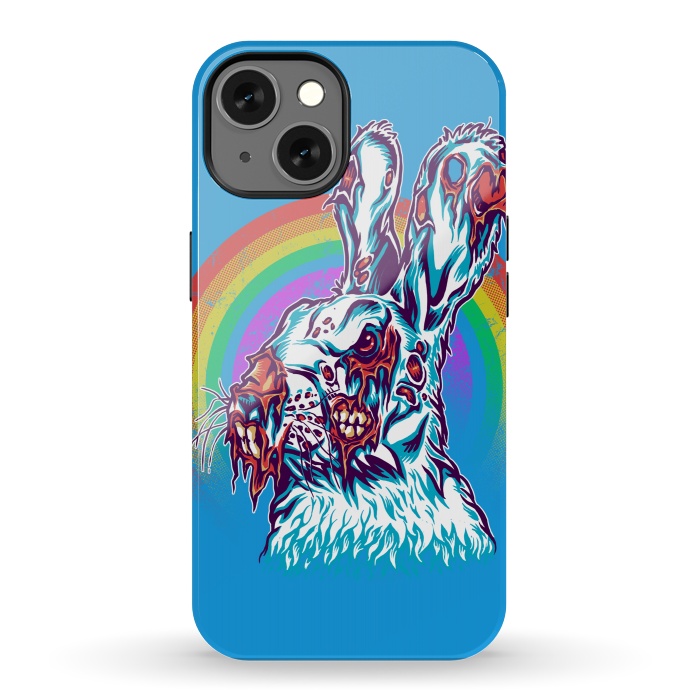 iPhone 13 StrongFit Zombie Rabbit by Branko Ricov