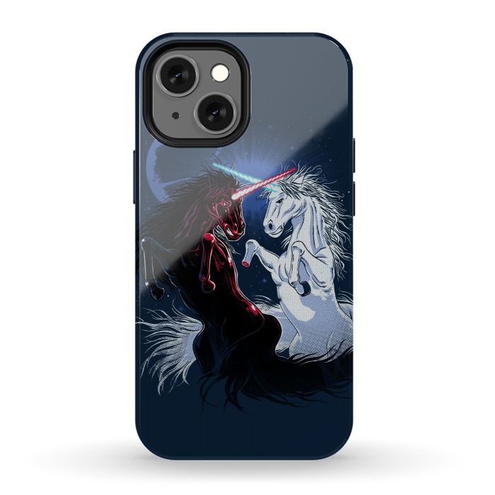 iPhone 13 mini StrongFit Unicorn Wars by Branko Ricov