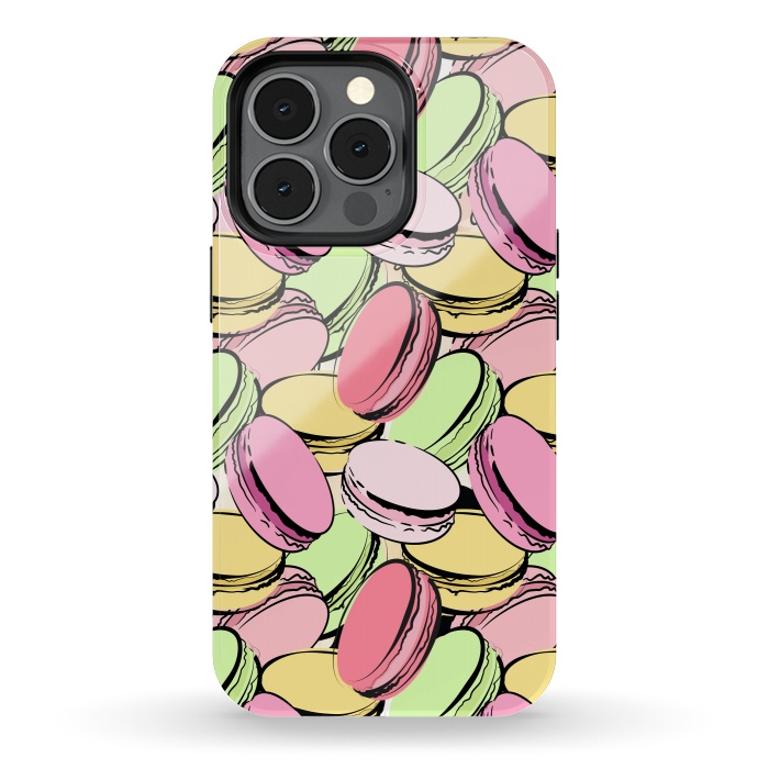 iPhone 13 pro StrongFit Sweet Macarons by Martina
