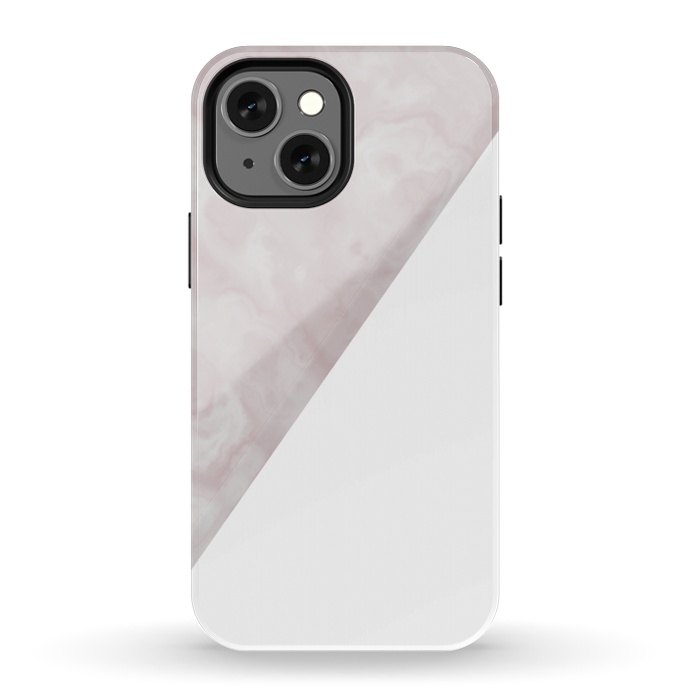 iPhone 13 mini StrongFit Dusty Marble by Zala Farah