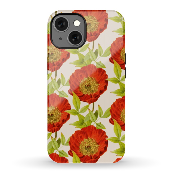 iPhone 13 StrongFit Poppy Love by Zala Farah