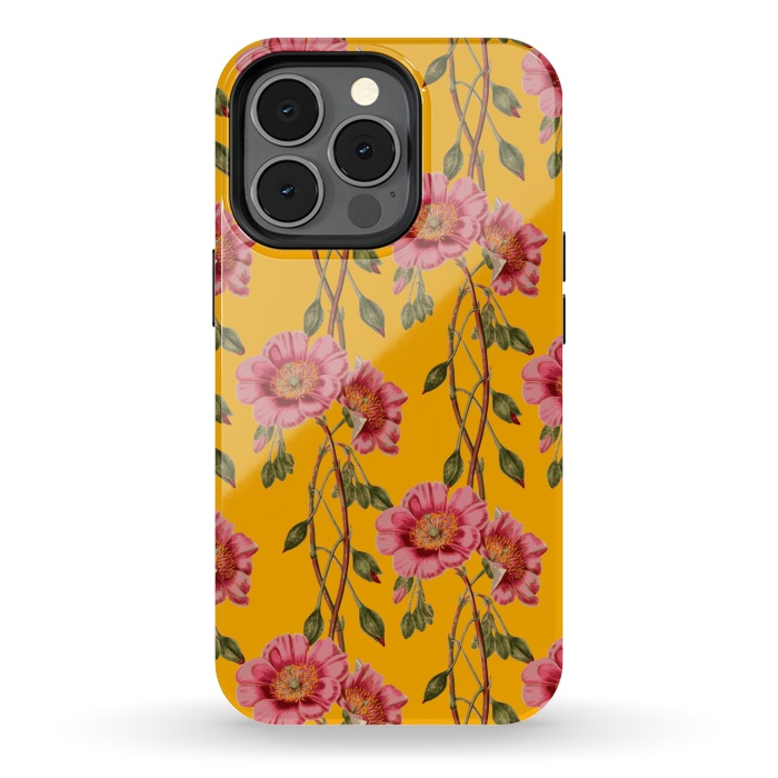 iPhone 13 pro StrongFit Streaming Blossoms by Zala Farah