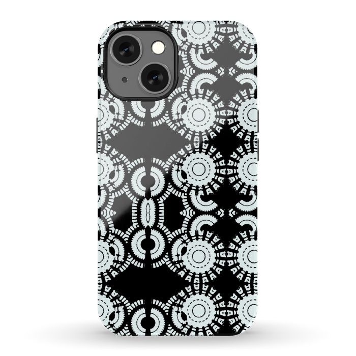 iPhone 13 StrongFit Inner Workings by Bettie * Blue