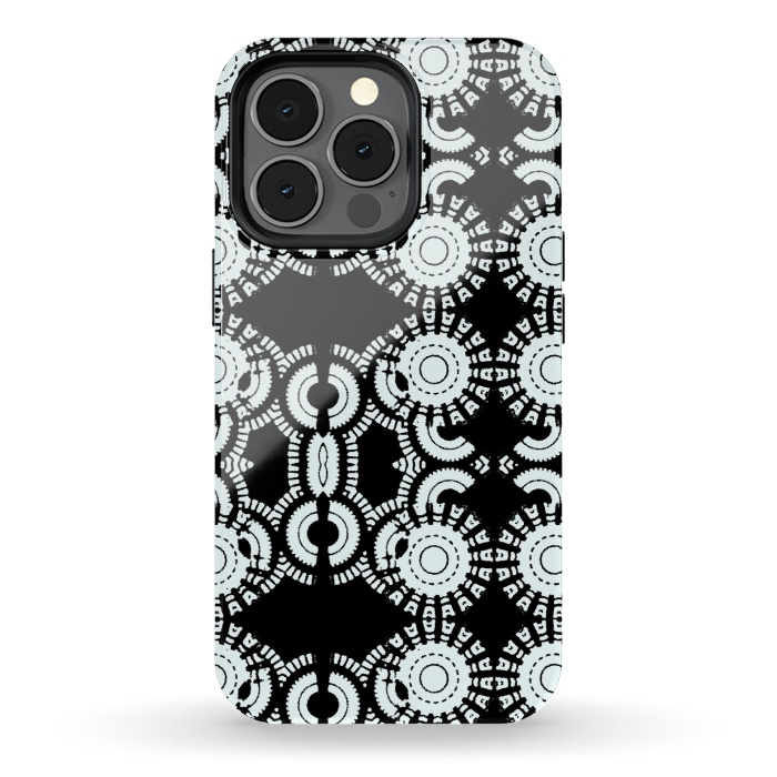 iPhone 13 pro StrongFit Inner Workings by Bettie * Blue