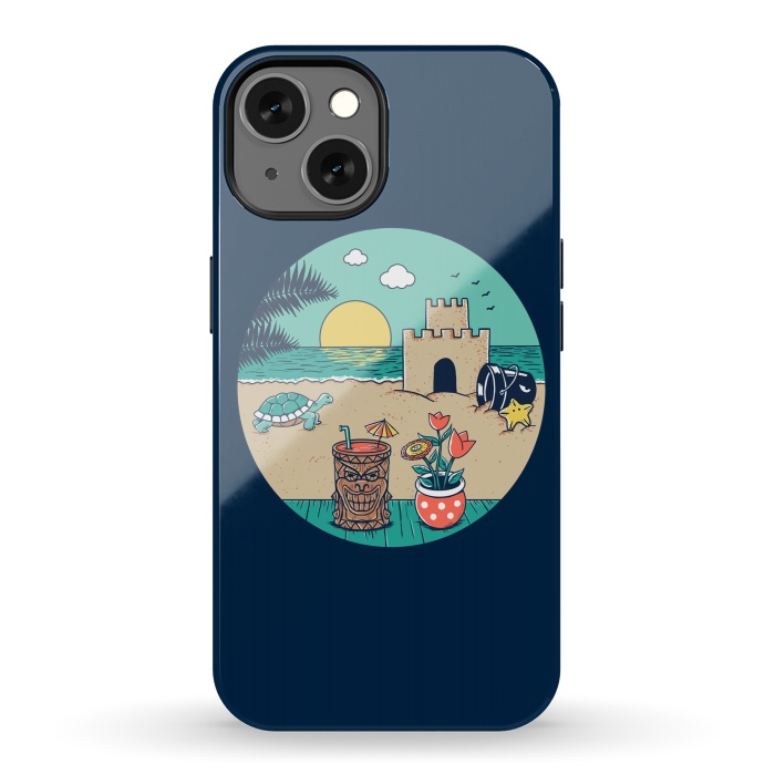 iPhone 13 StrongFit Video game beach by Coffee Man