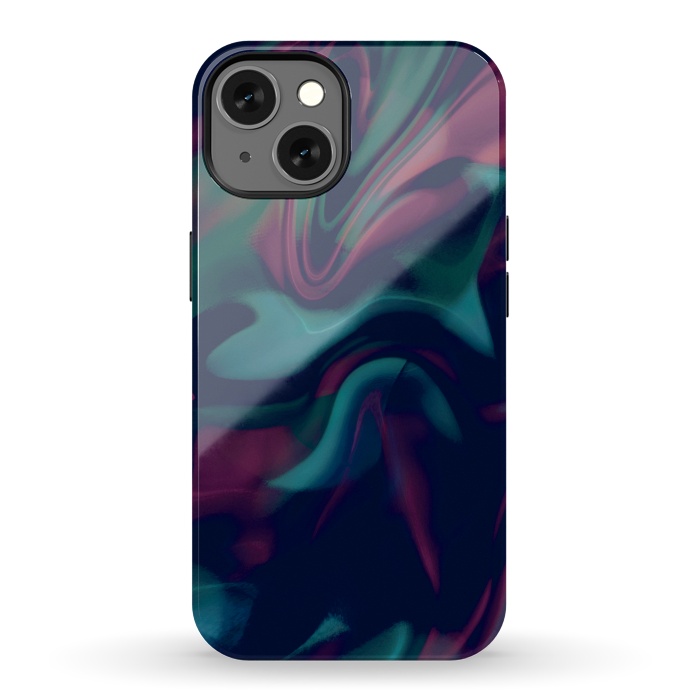 iPhone 13 StrongFit Liquid Color by CatJello