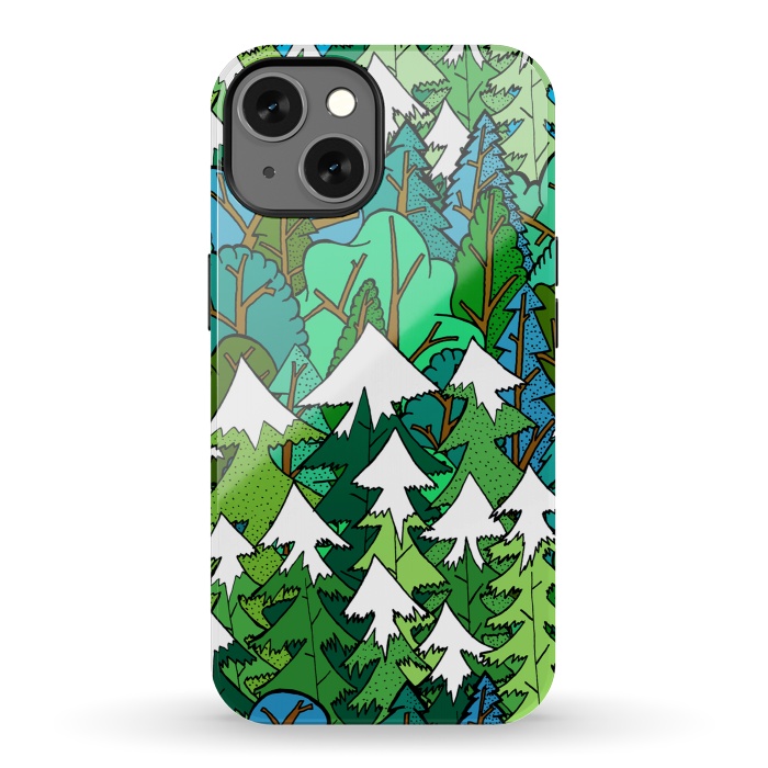 iPhone 13 StrongFit Winter's Forest by Steve Wade (Swade)