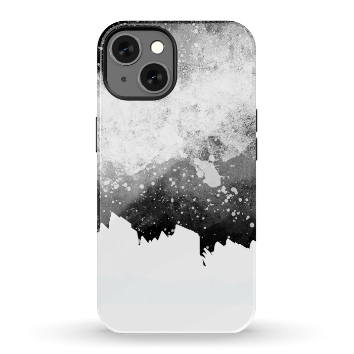 iPhone 13 StrongFit Galaxy Greyscale by Steve Wade (Swade)