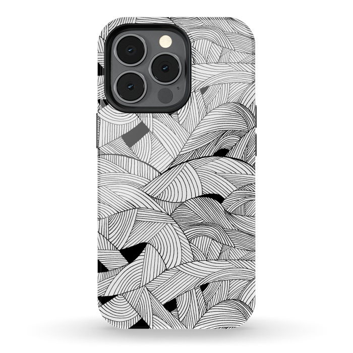 iPhone 13 pro StrongFit The Tangled Waves by Steve Wade (Swade)