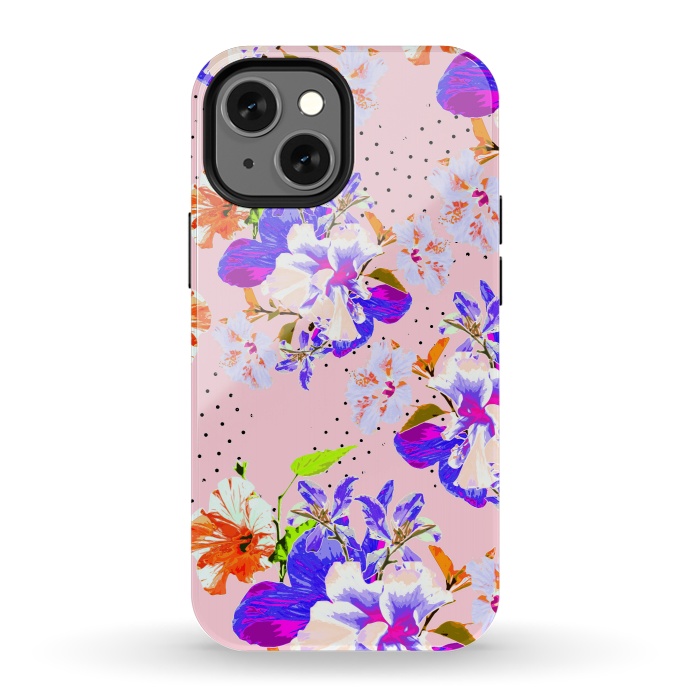 iPhone 13 mini StrongFit Hyper Bloom by Zala Farah
