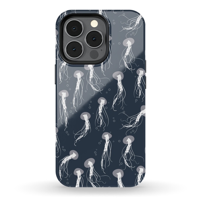 iPhone 13 pro StrongFit Jellyfish by Zoe Charlotte