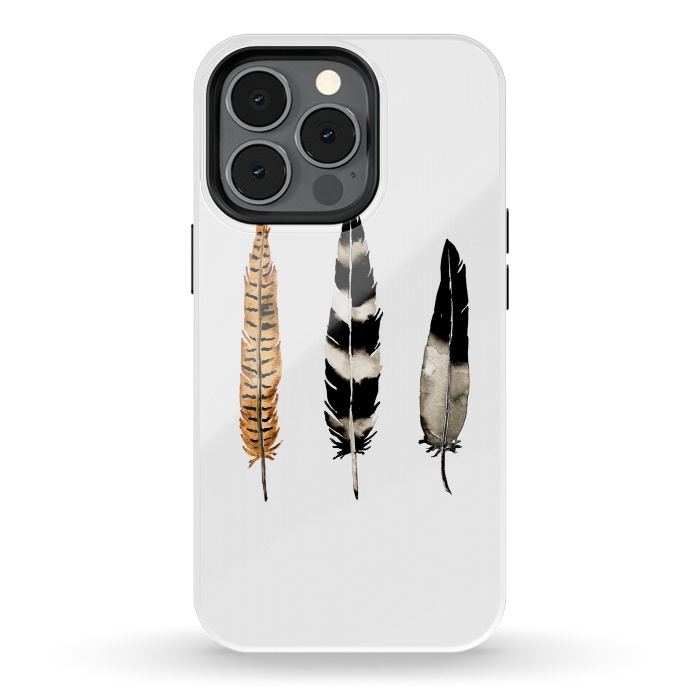 iPhone 13 pro StrongFit Earth Feather by Amaya Brydon