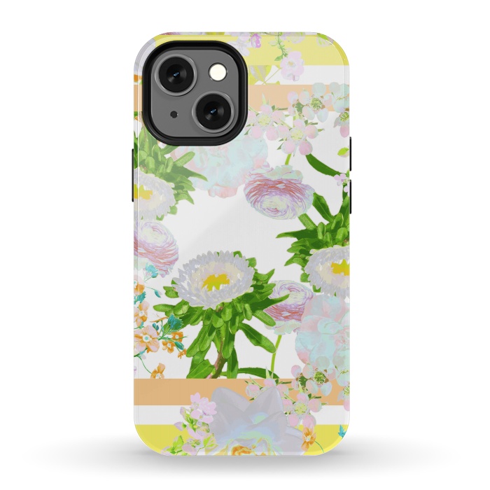 iPhone 13 mini StrongFit Floral Frame Collage by Zala Farah