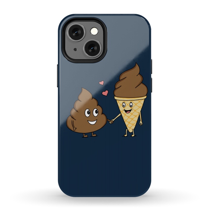 iPhone 13 mini StrongFit True love Blue by Coffee Man
