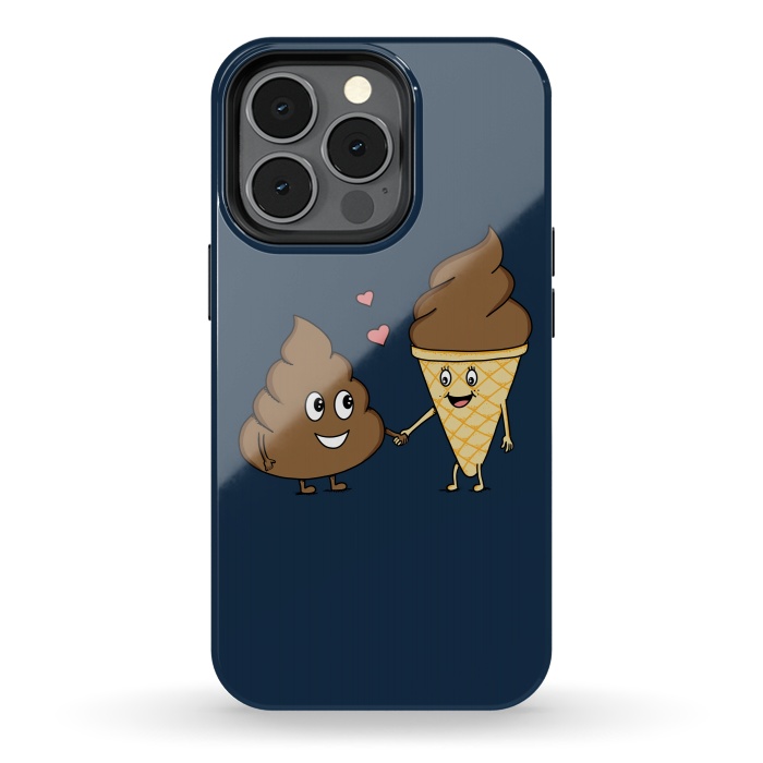 iPhone 13 pro StrongFit True love Blue by Coffee Man
