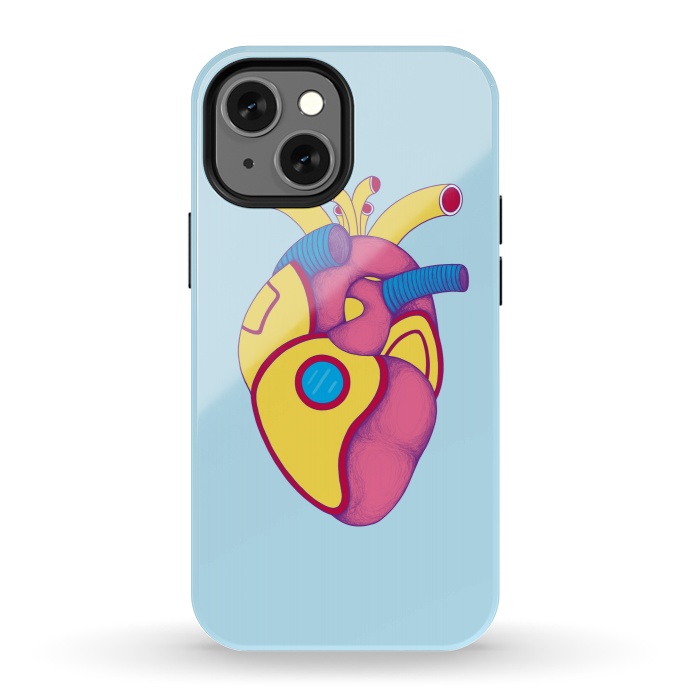 iPhone 13 mini StrongFit Lemon U-boat Heart by Ranggasme