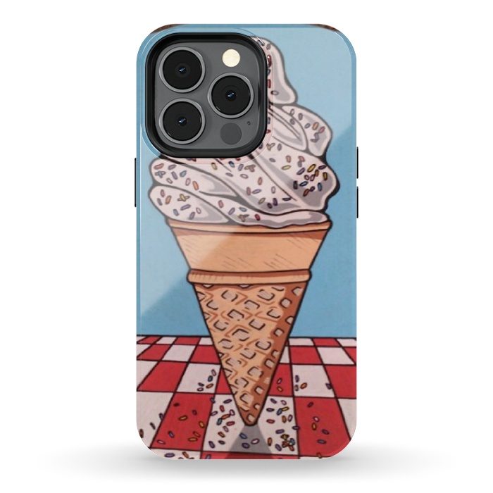 iPhone 13 pro StrongFit Ice Cream by Varo Lojo