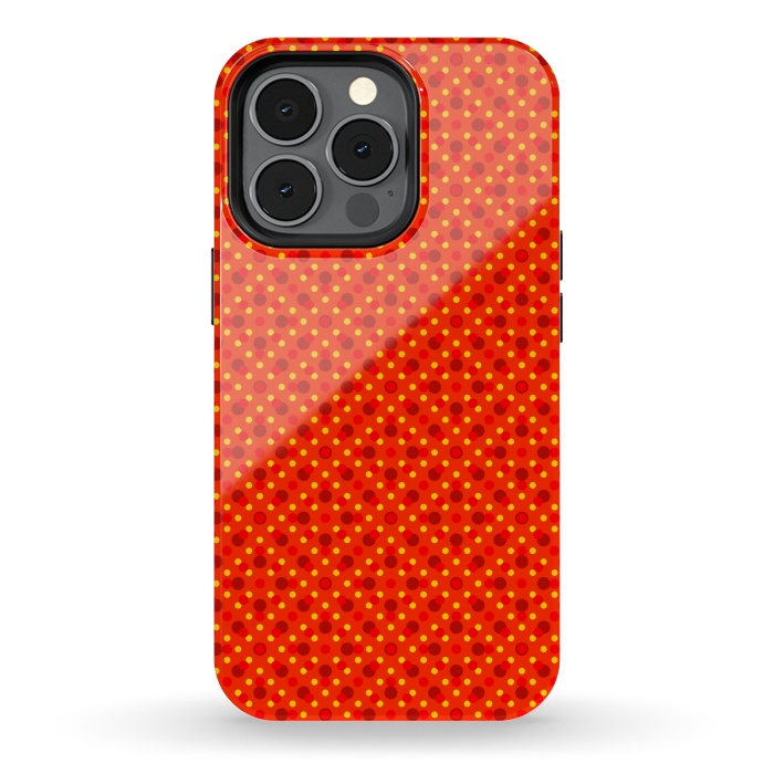 iPhone 13 pro StrongFit Dots Ethnic Pattern by Dhruv Narelia