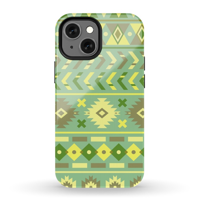 iPhone 13 mini StrongFit Ethnic Pattern by Dhruv Narelia