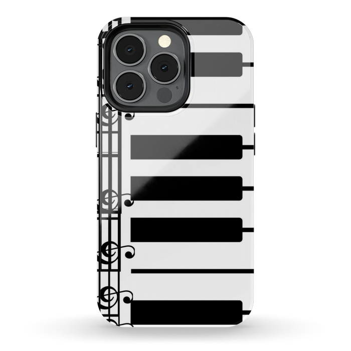 iPhone 13 pro StrongFit piano pattern by MALLIKA