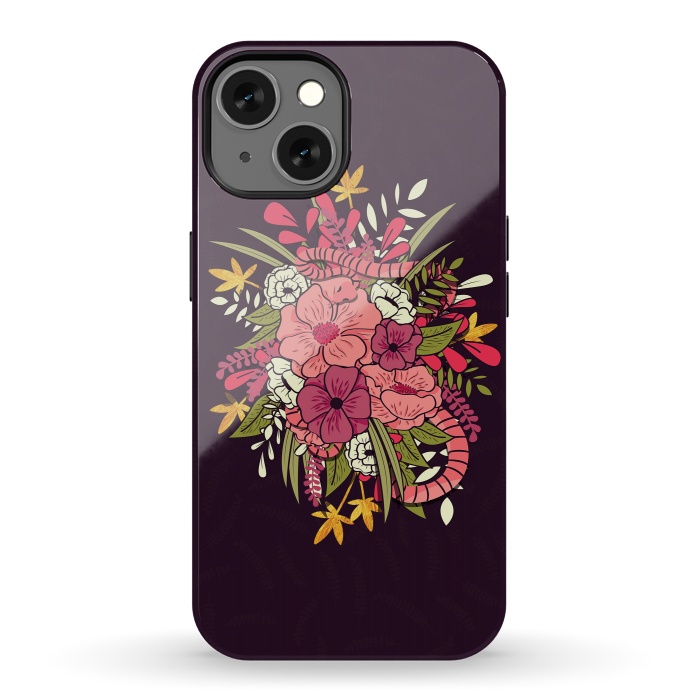 iPhone 13 StrongFit Jungle Bouquet 001 by Jelena Obradovic