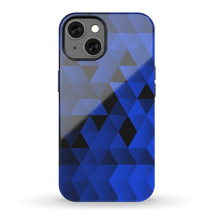 iPhone 13 StrongFit Triangles Wave by Sitchko