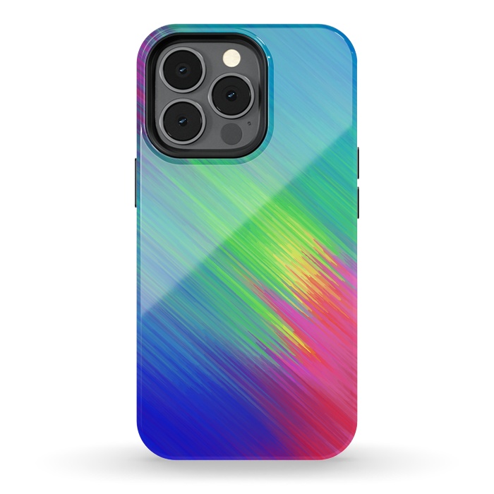 iPhone 13 pro StrongFit Colorful Movement by Sitchko
