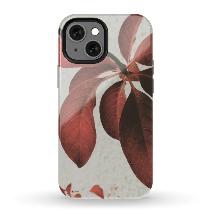 iPhone 13 mini StrongFit red flower by MALLIKA