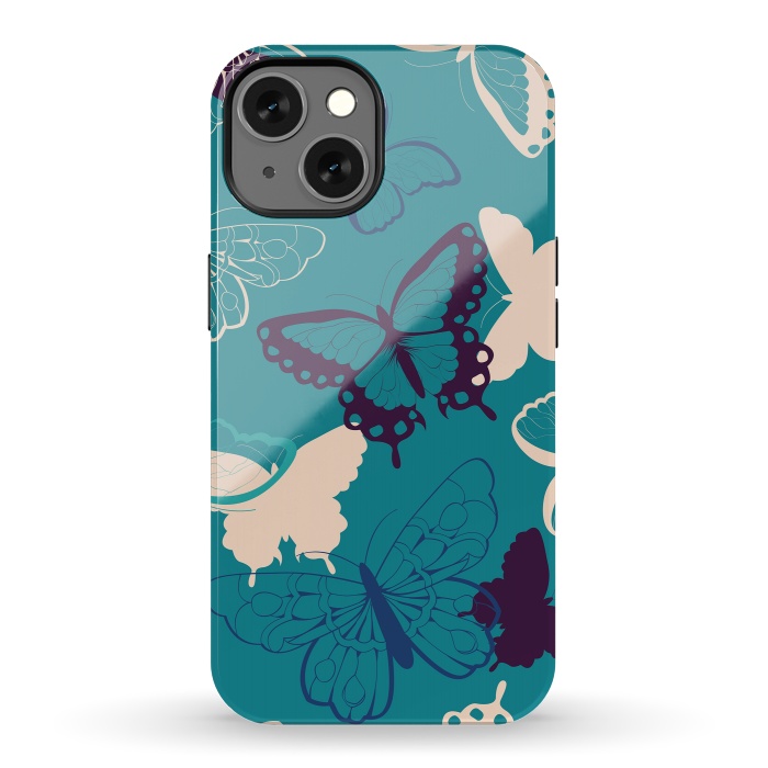iPhone 13 StrongFit Butterfly Garden 003 by Jelena Obradovic