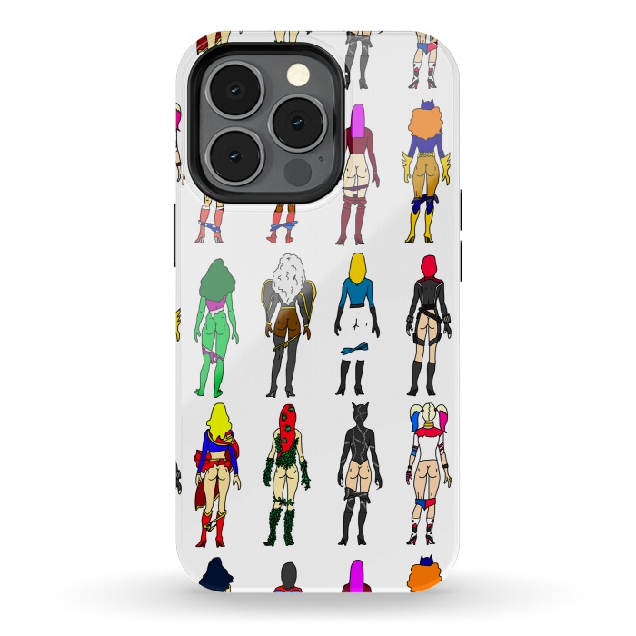 iPhone 13 pro StrongFit Superhero Butts - Girls by Notsniw