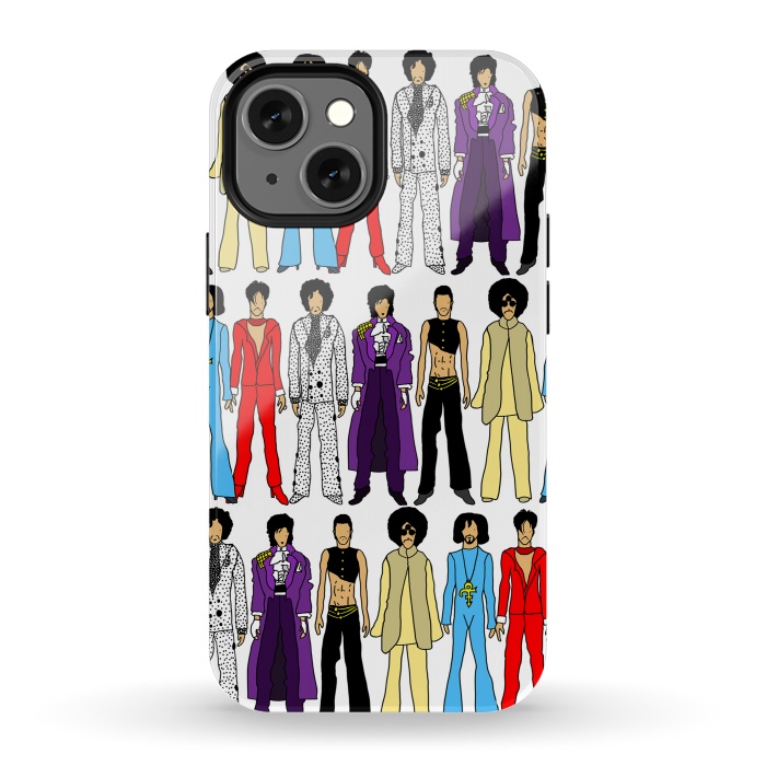iPhone 13 mini StrongFit Purple Prince by Notsniw