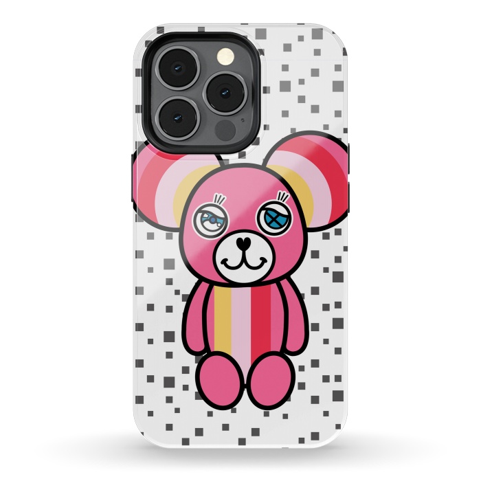 iPhone 13 pro StrongFit CUTIE BEAR by Michael Cheung