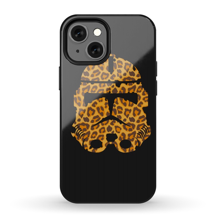 iPhone 13 mini StrongFit Leopard StormTrooper by Sitchko