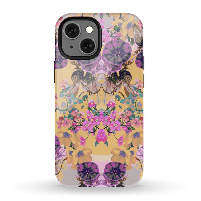 iPhone 13 mini StrongFit Dainty Garden 03 by Zala Farah