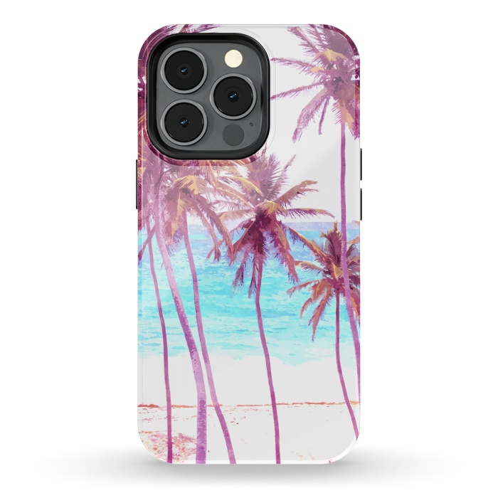 iPhone 13 pro StrongFit Palm Beach Illustration by Alemi