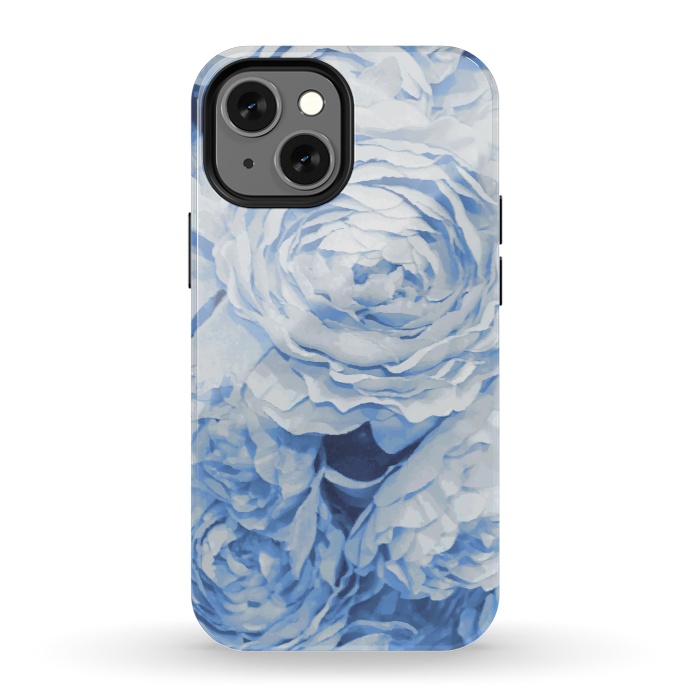 iPhone 13 mini StrongFit Blue roses by Julia Grifol