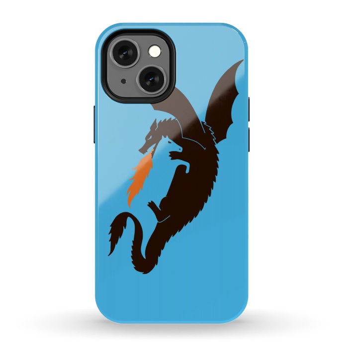 iPhone 13 mini StrongFit Dragon and Horse by Coffee Man