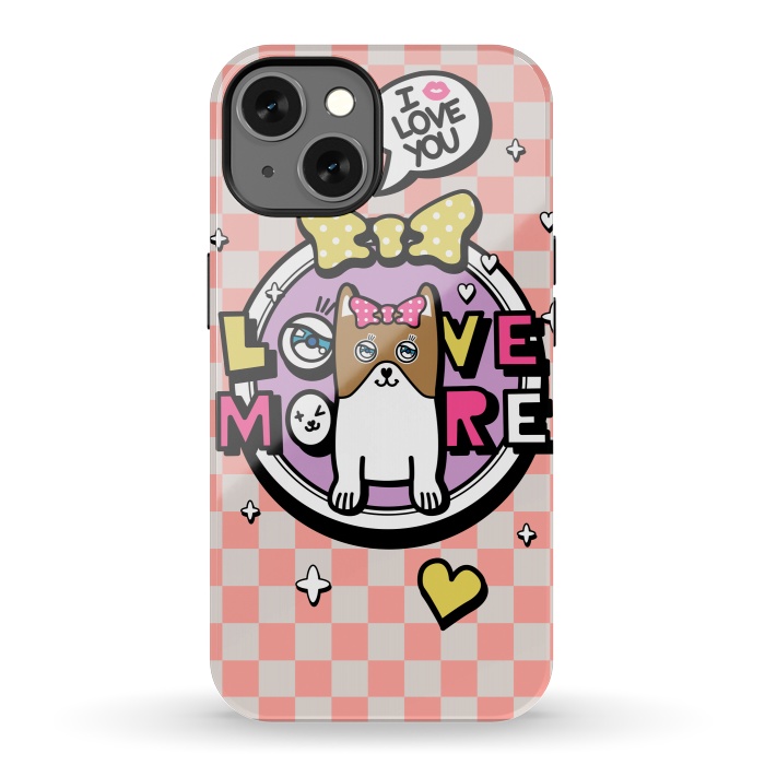 iPhone 13 StrongFit CUTIE DOG by Michael Cheung