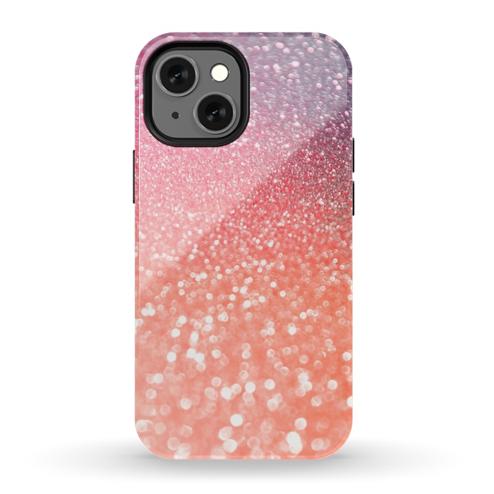 iPhone 13 mini StrongFit Girly Blush Pink Glamour Glitter by  Utart
