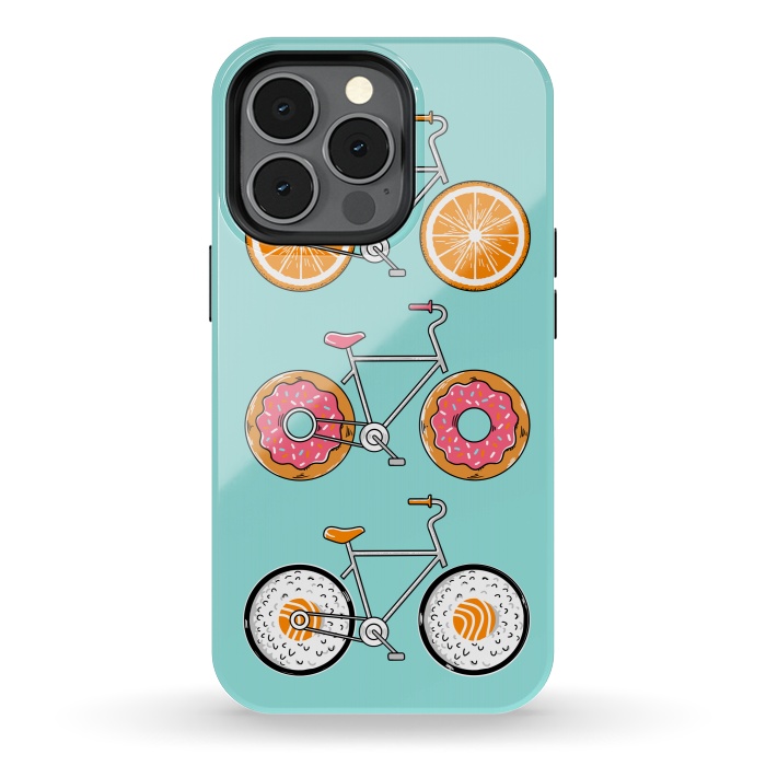 iPhone 13 pro StrongFit Food Bicycle by Coffee Man