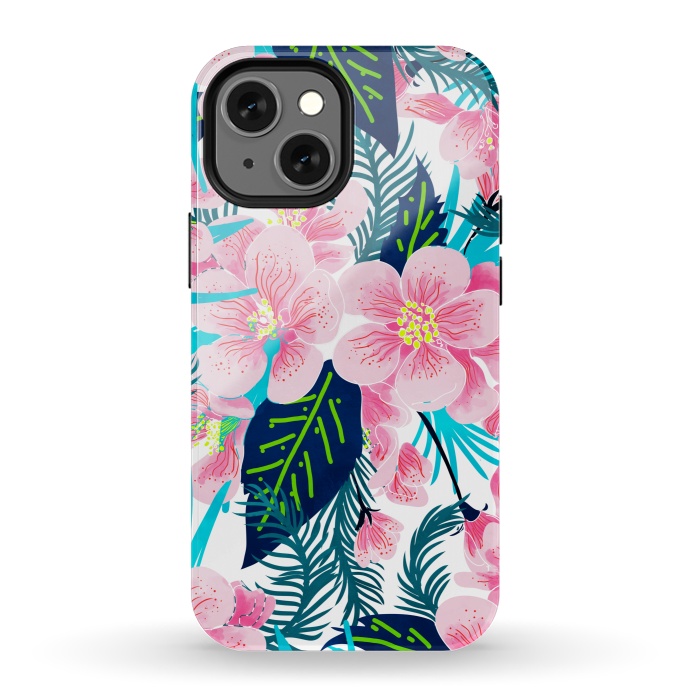 iPhone 13 mini StrongFit Floral Gift by Uma Prabhakar Gokhale
