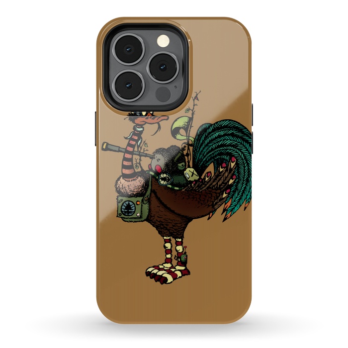 iPhone 13 pro StrongFit NATURE WARRIORS - SCOUTS - COLOR V by Mangulica
