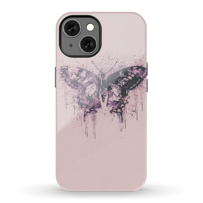 iPhone 13 StrongFit Artsy Butterfly  by Andrea Haase