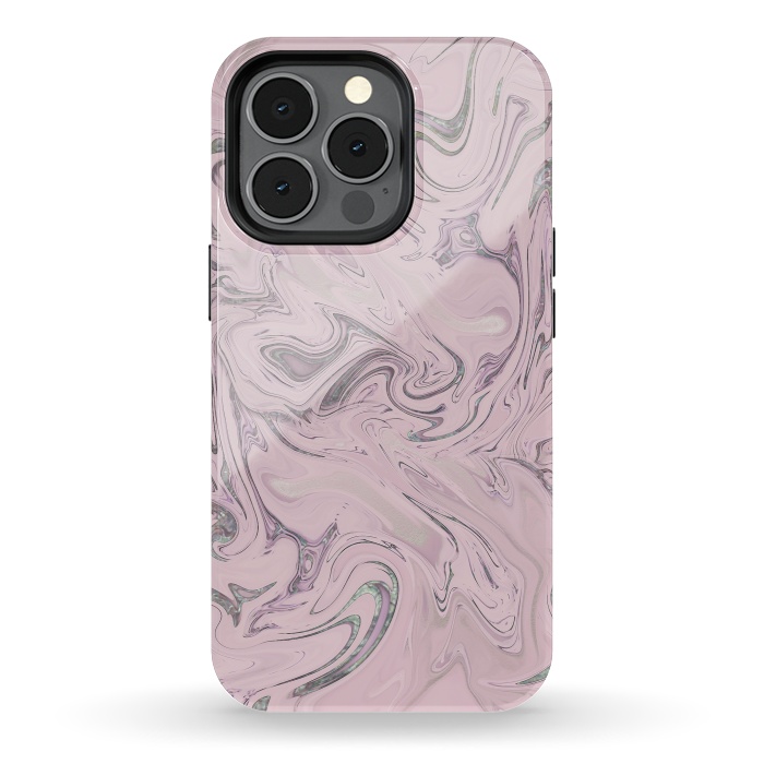 iPhone 13 pro StrongFit Retro Style Marble Soft Pastel 2 by Andrea Haase