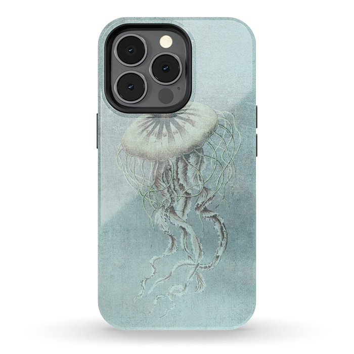 iPhone 13 pro StrongFit Underwater Jellyfish by Andrea Haase