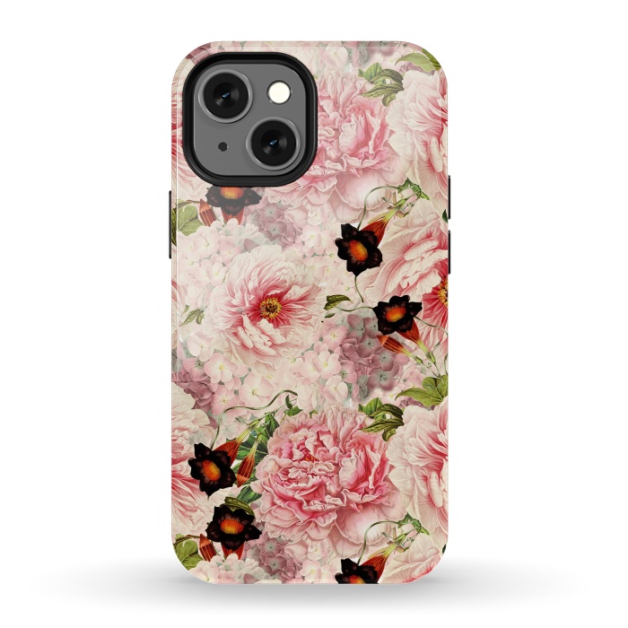 iPhone 13 mini StrongFit Victorian Vintage Roses by  Utart